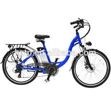 Classic design 26 inch high quality cheap price electric city bike for women